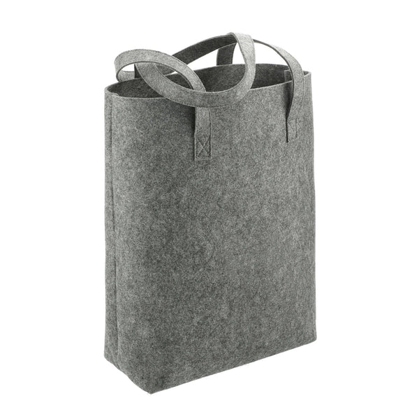 Add Your Logo: Felt Shopper Tote