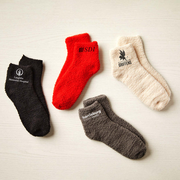 Add Your Logo: Fuzzy Fantastic Socks