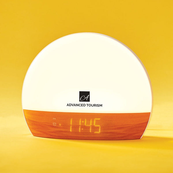 Add Your Logo: Sunrise Simulation Colored Alarm Clock