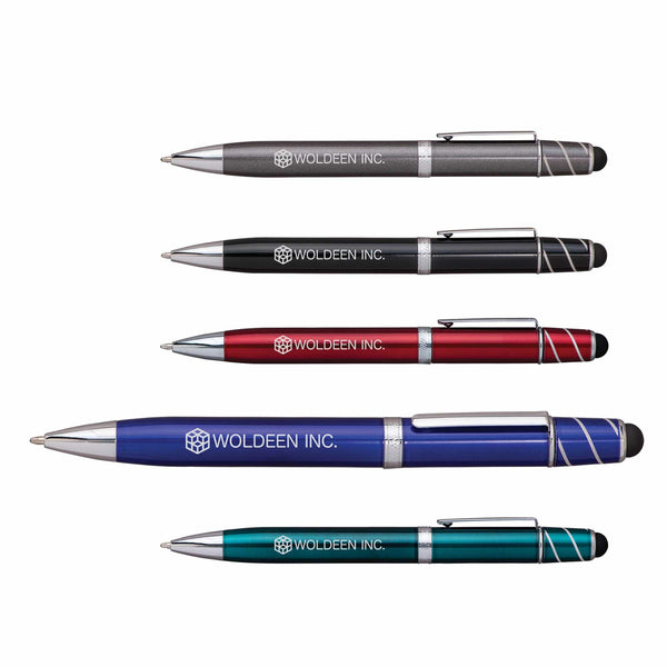 Add Your Logo: The Wizzard Spin Top Pen