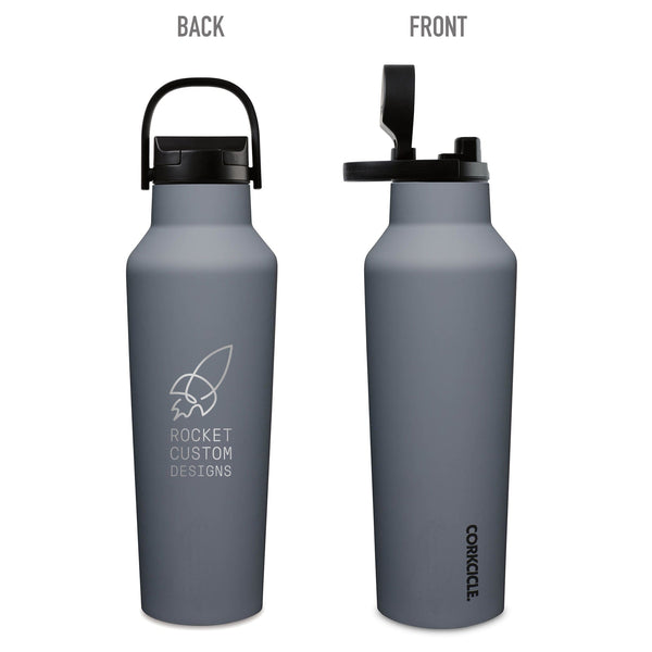 Add Your Logo: CORKCICLE® Sport Canteen Soft Touch- 20 Oz.