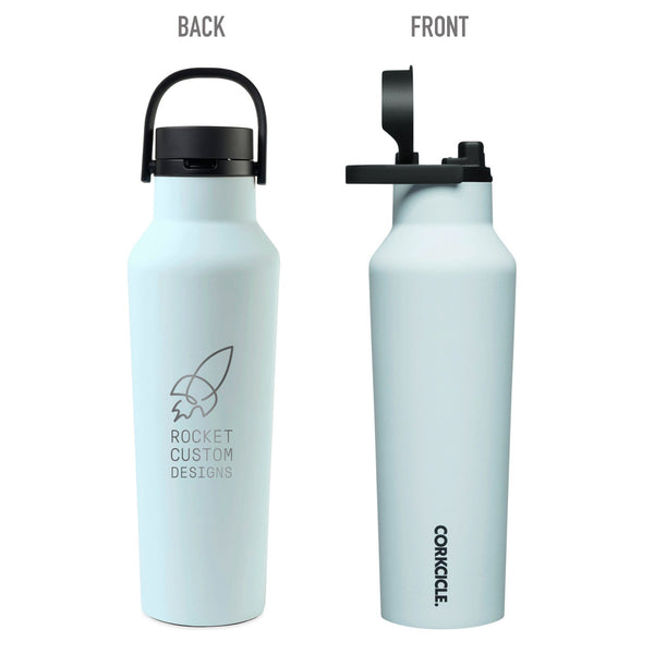 Add Your Logo: CORKCICLE® Sport Canteen Soft Touch- 20 Oz.