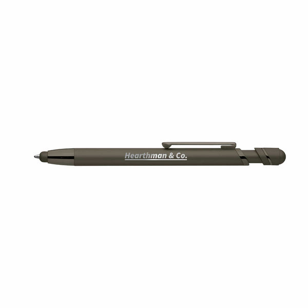 Add Your Logo: Atlantic Softy Monochrome Metallic Stylus Pen