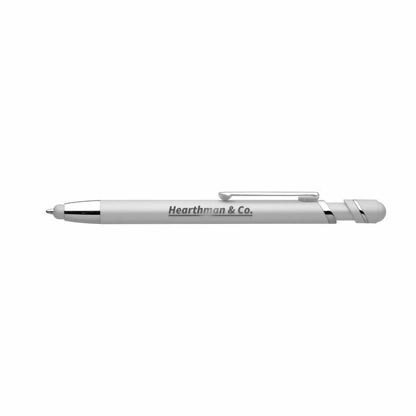 Add Your Logo: Atlantic Softy Monochrome Metallic Stylus Pen