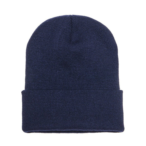 Add Your Logo: Yupoong Cuffed Knit Beanie