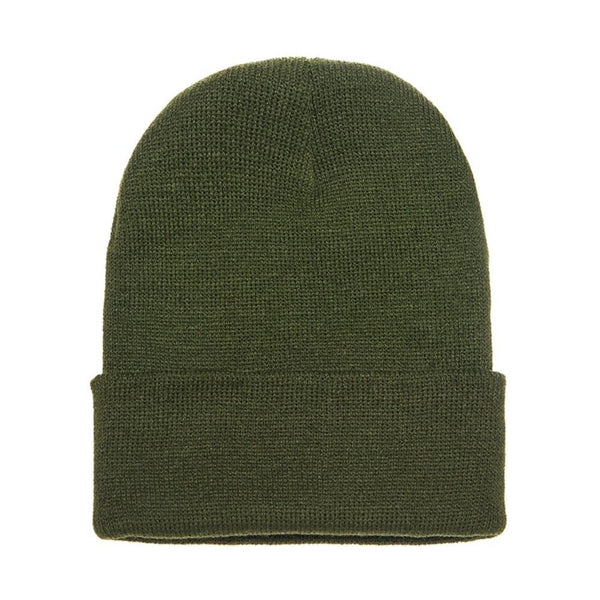 Add Your Logo: Yupoong Cuffed Knit Beanie