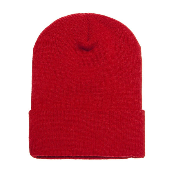 Add Your Logo: Yupoong Cuffed Knit Beanie