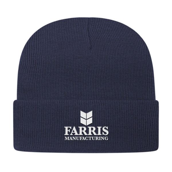 Add Your Logo: Sustainable Cuffed Knit Cap