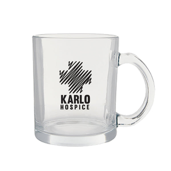 Add Your Logo: 12 oz Tucson Glass Mug