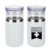 Add Your Logo: 12 oz Glass Tumbler & Insulated Can Cooler