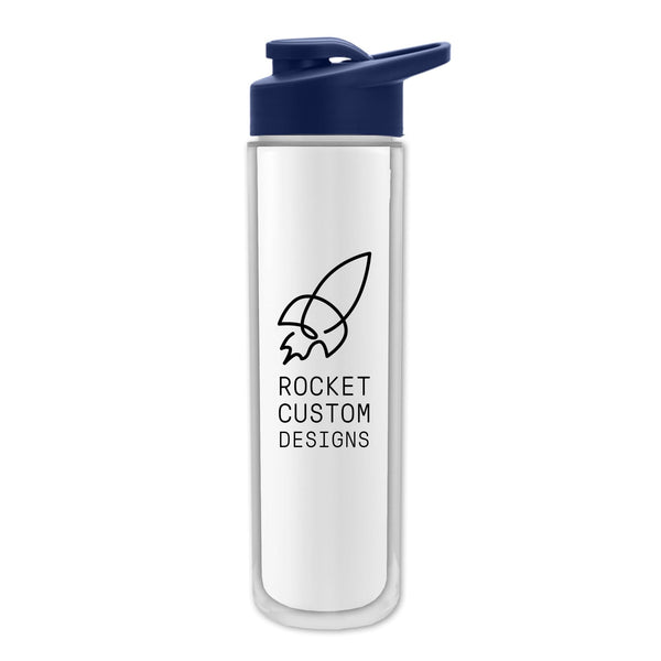 Add Your Logo: Patriot 16 oz Bottle - Made in the USA