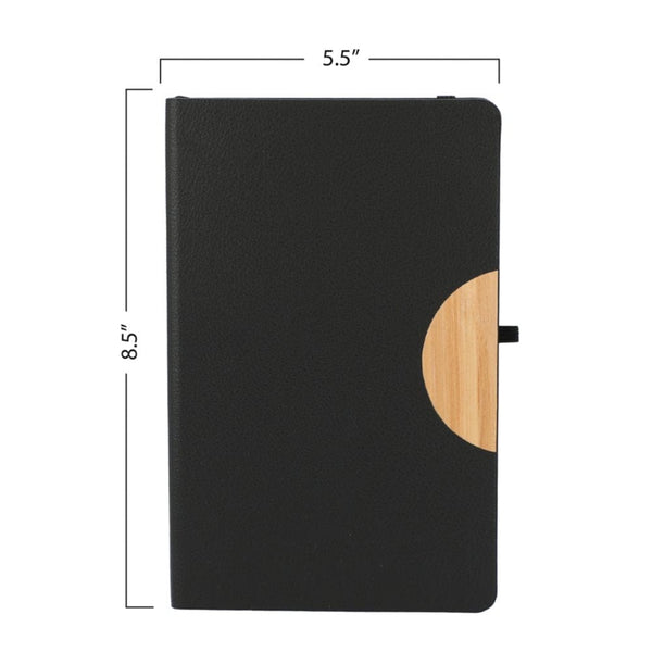 Add Your Logo: Recycled Bamboo JournalBook