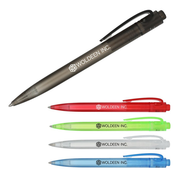 Add Your Logo: Recycled Ocean Bound Plastic Gel Pen