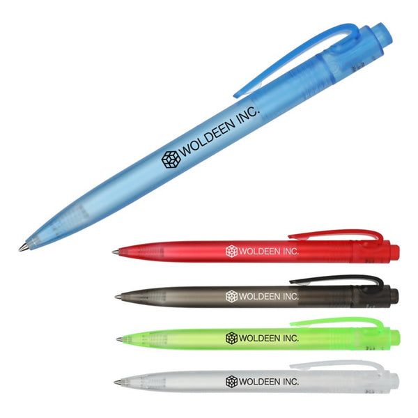 Add Your Logo: Recycled Ocean Bound Plastic Gel Pen