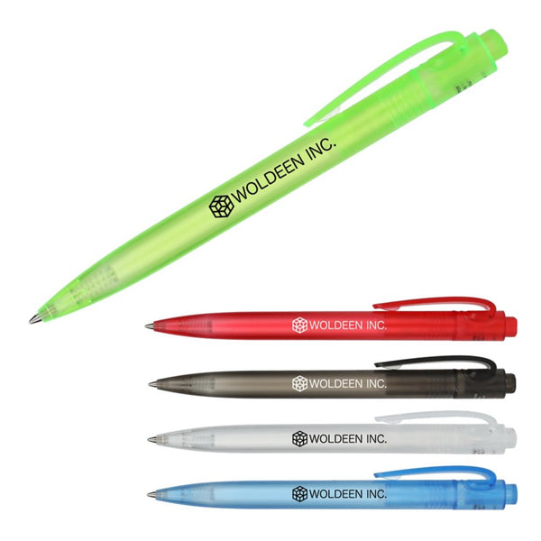 Add Your Logo: Recycled Ocean Bound Plastic Gel Pen