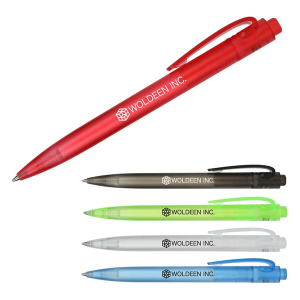 Add Your Logo: Recycled Ocean Bound Plastic Gel Pen