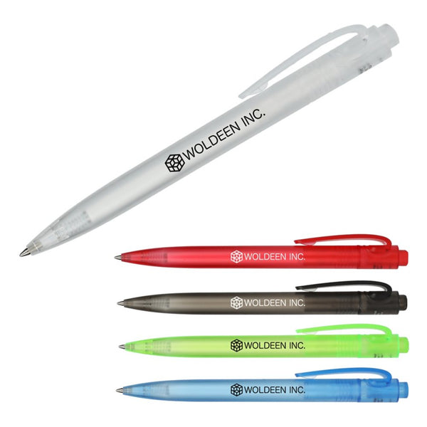 Add Your Logo: Recycled Ocean Bound Plastic Gel Pen