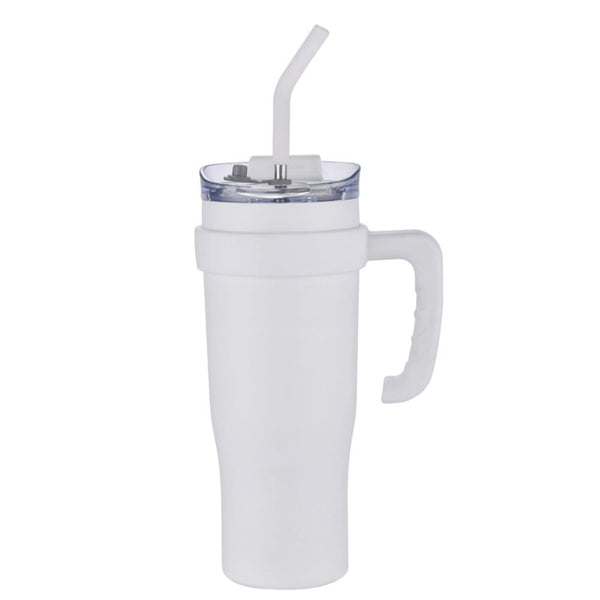 Add Your Logo: 40 oz Travel Mug with Removable Handle