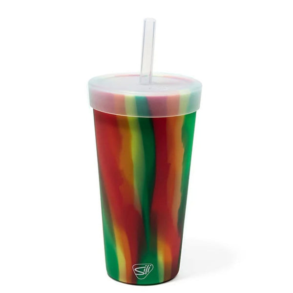 Add Your Logo: Silipint 22 oz Silicone Straw Tumbler