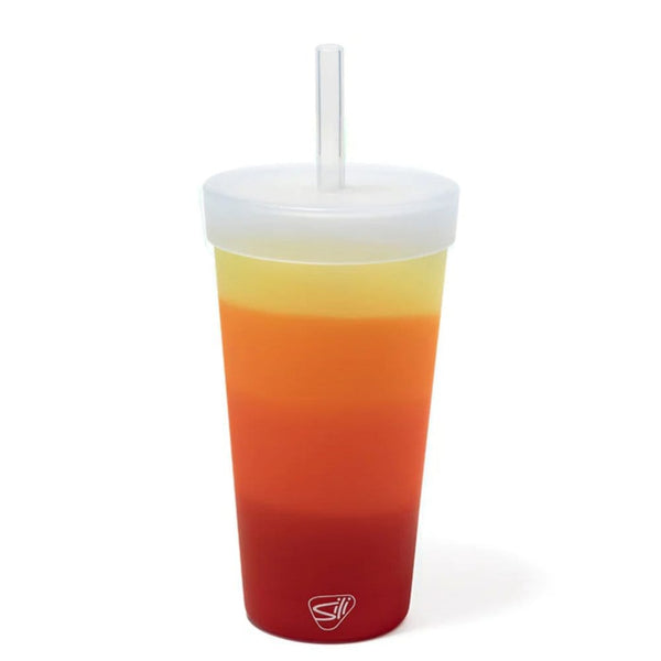 Add Your Logo: Silipint 22 oz Silicone Straw Tumbler