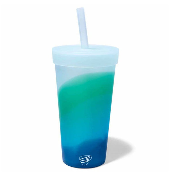 Add Your Logo: Silipint 22 oz Silicone Straw Tumbler