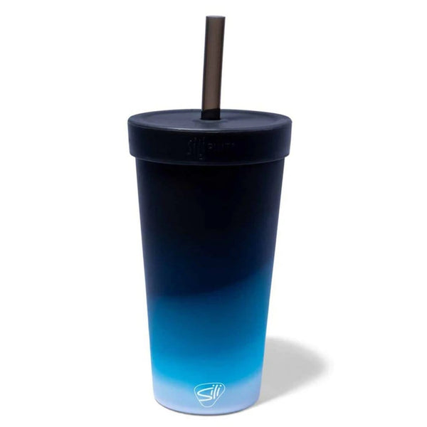 Add Your Logo: Silipint 22 oz Silicone Straw Tumbler