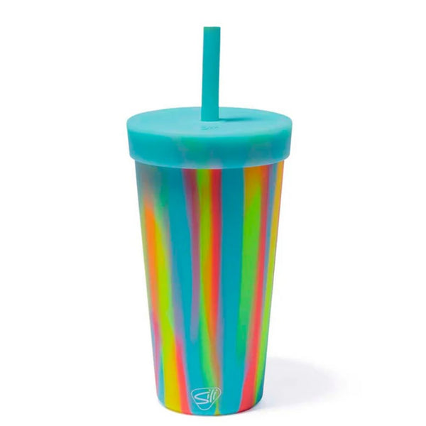 Add Your Logo: Silipint 22 oz Silicone Straw Tumbler