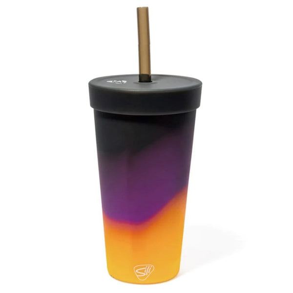 Add Your Logo: Silipint 22 oz Silicone Straw Tumbler