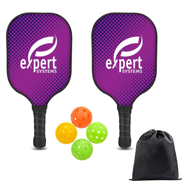 Add Your Logo: RallyPro Wooden Pickleball Set