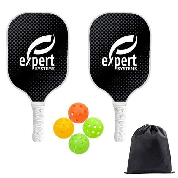 Add Your Logo: RallyPro Wooden Pickleball Set