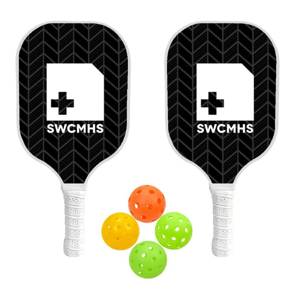 Add Your Logo: Fiberglass Pickleball Set