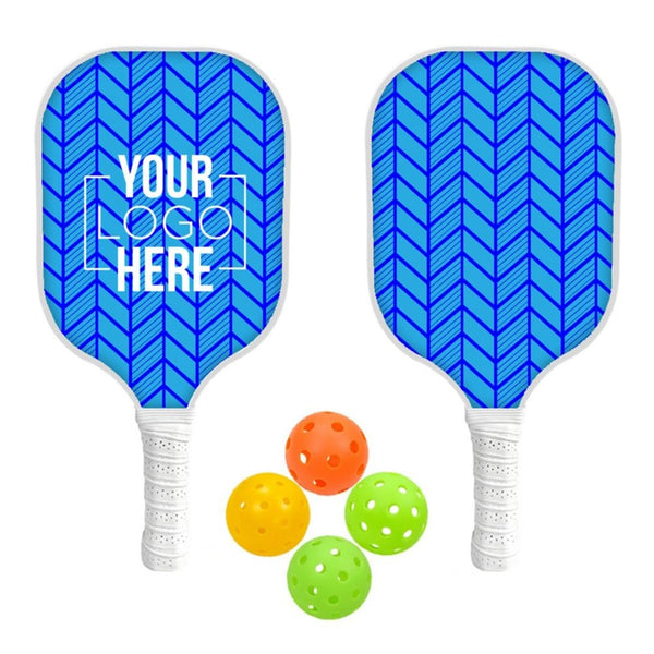 Add Your Logo: Fiberglass Pickleball Set