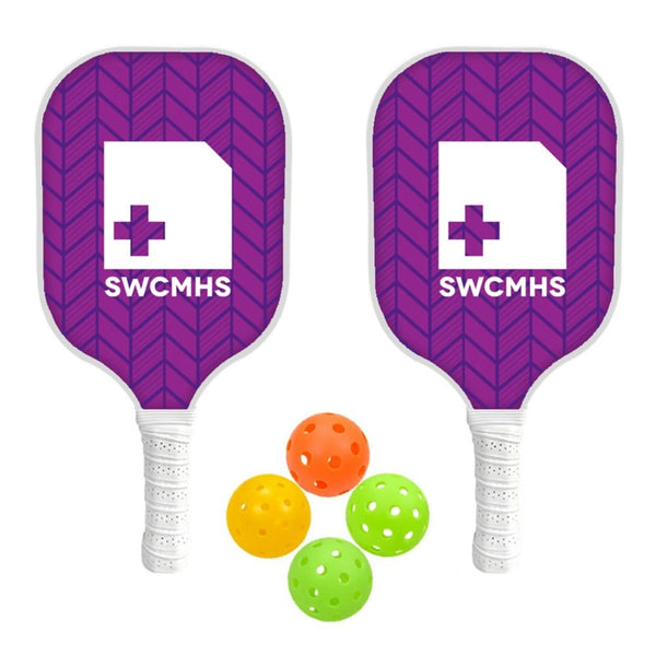 Add Your Logo: Fiberglass Pickleball Set