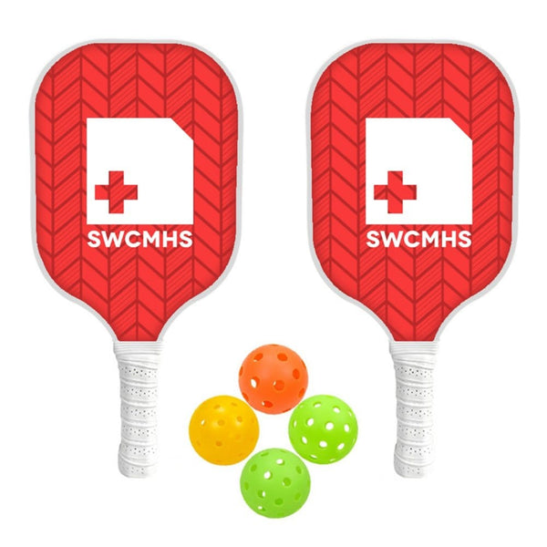 Add Your Logo: Fiberglass Pickleball Set