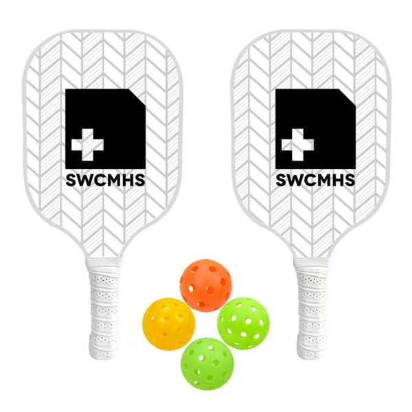 Add Your Logo: Fiberglass Pickleball Set