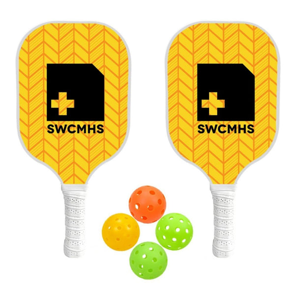 Add Your Logo: Fiberglass Pickleball Set