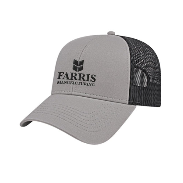 Add Your Logo: Two-Tone Trucker Mesh Back Cap