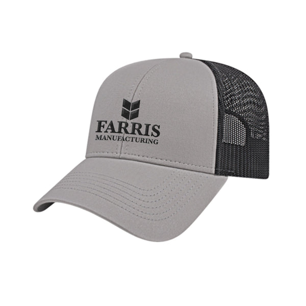 Add Your Logo: Two-Tone Trucker Mesh Back Cap