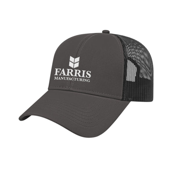 Add Your Logo: Two-Tone Trucker Mesh Back Cap