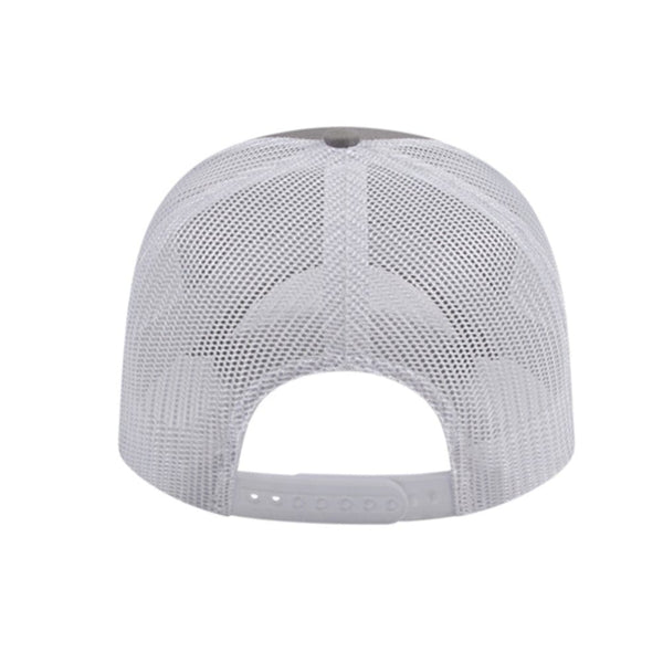 Add Your Logo: Two-Tone Trucker Mesh Back Cap