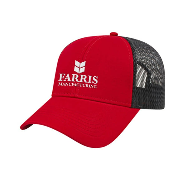 Add Your Logo: Two-Tone Trucker Mesh Back Cap