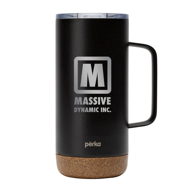 Add Your Logo: Perka 16 oz Cork Base Mug