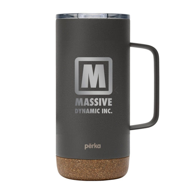 Add Your Logo: Perka 16 oz Cork Base Mug