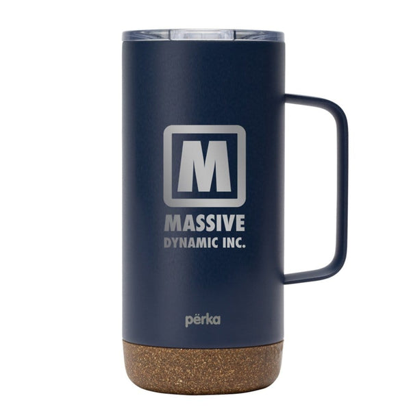 Add Your Logo: Perka 16 oz Cork Base Mug