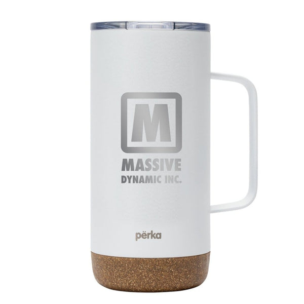 Add Your Logo: Perka 16 oz Cork Base Mug