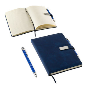 Add Your Logo: Executive Magnetic-Close Hardcover Journal