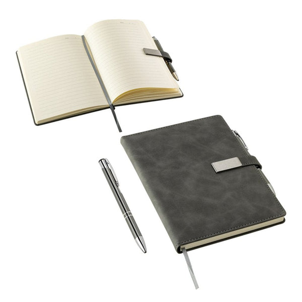 Add Your Logo: Executive Magnetic-Close Hardcover Journal