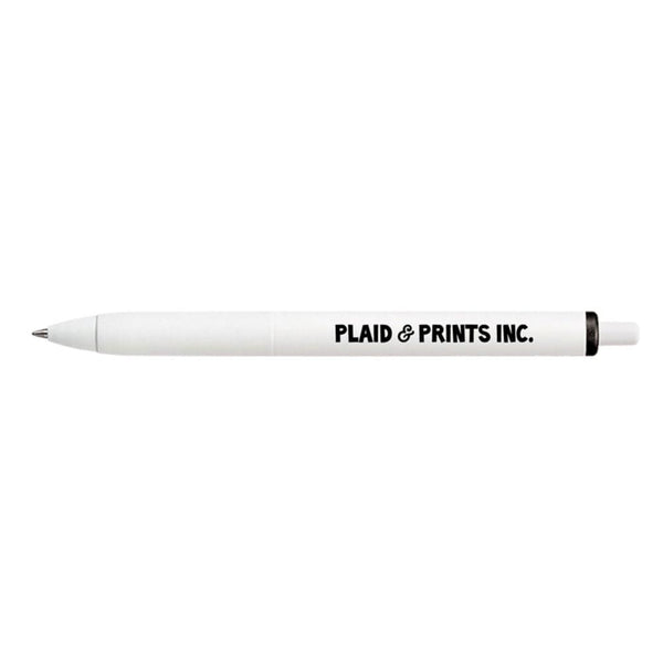 Add Your Logo: Bright White Accent Pen