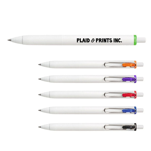 Add Your Logo: Bright White Accent Pen