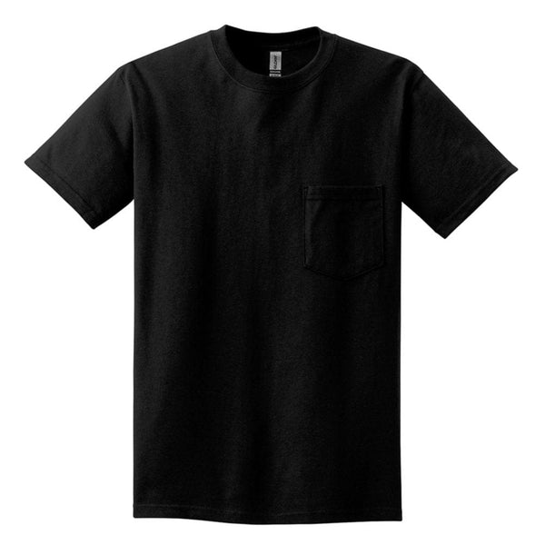 Add Your Logo: Gildan Adult Ultra Cotton Pocket T-Shirt